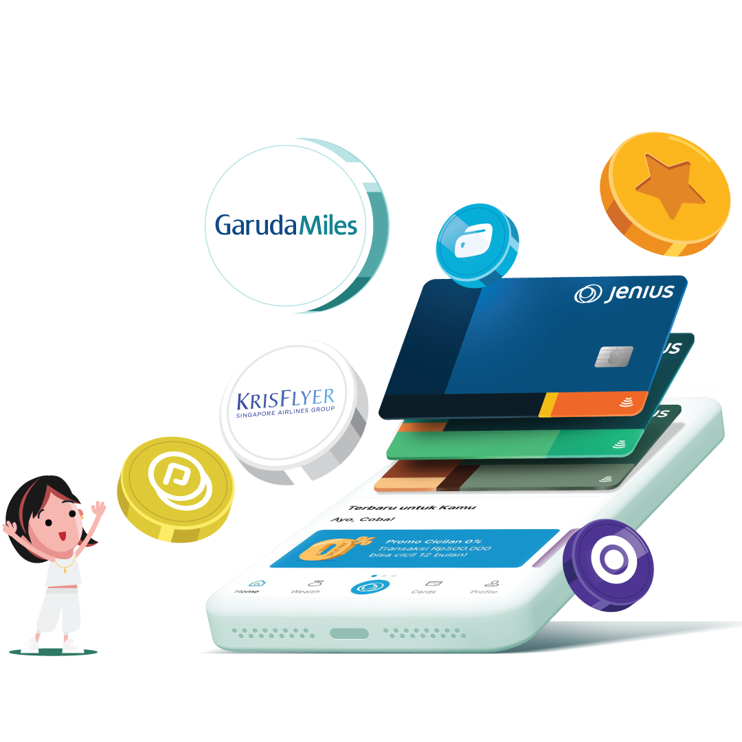 Nikmati Rewards Yay Points dari Kartu Kredit Jenius