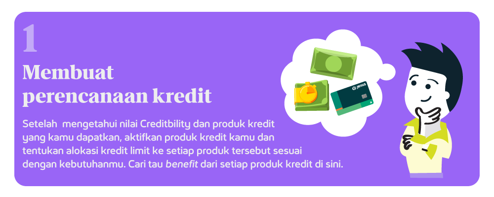 Membuat perencanaan kredit