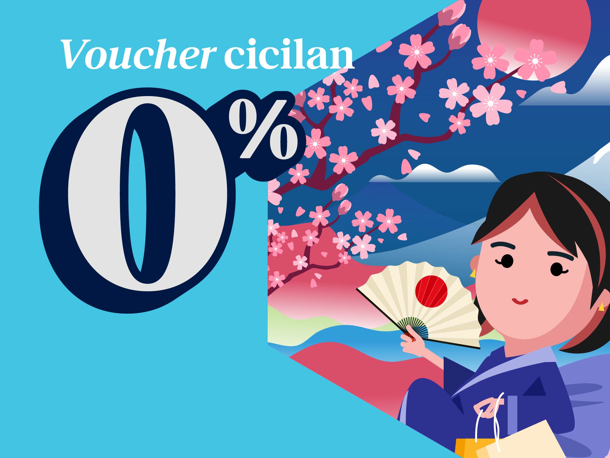 Split Pay Cicilan 0% Jepang Yen