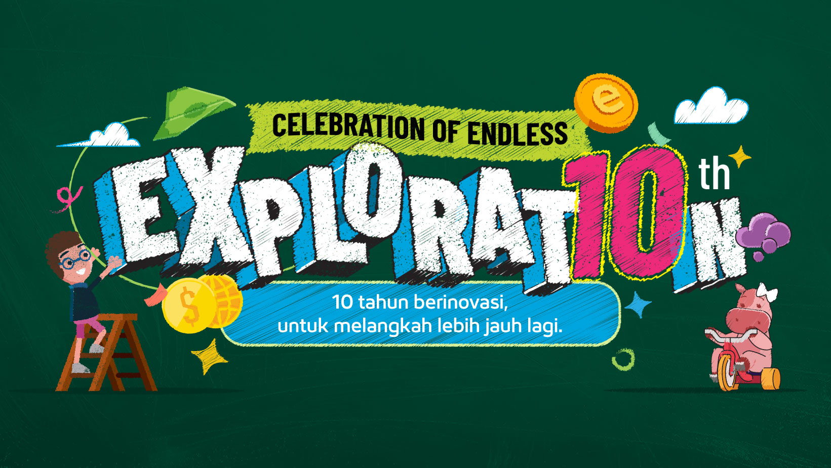 10 Tahun Endless Explorat10n Bersama Jenius
